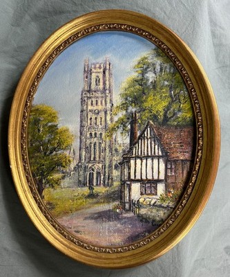 Ölgemälde 20. Jahrhundert - Ely Kathedrale
