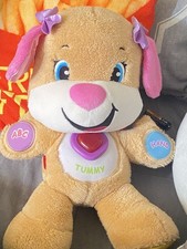 Fisher Price Laugh Learn ABC Smart Stages Interactive Plush Stuffed Bear