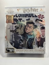 Harry Potter Wanted Poster Scratch Off Puzzle; 500 Pieces; NIB Sealed