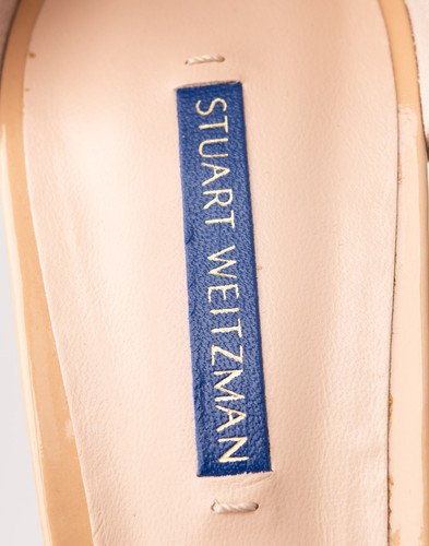RRP€468 STUART WEITZMAN Leather High Heel Sandals US11.5 UK9 EU42 Patent - Picture 7 of 8