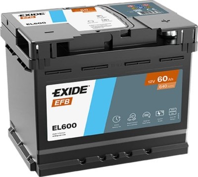 Exide EL600 EFB Autobatterie 60Ah 560 500 064