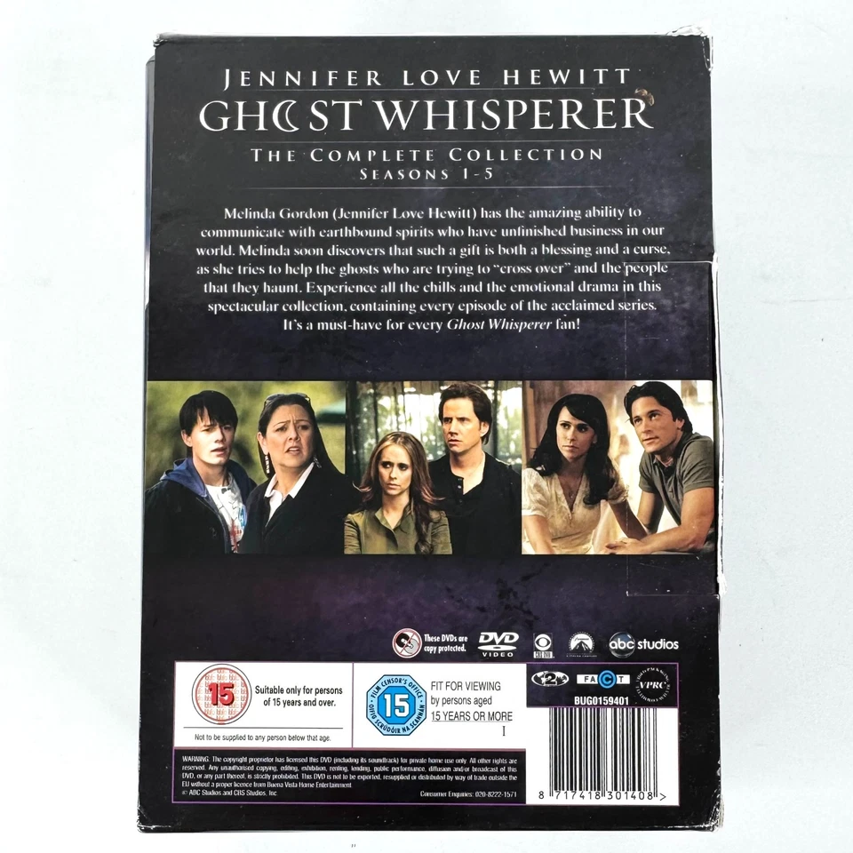 Ghost Whisperer The Complete Collection Seasons 1-5 DVD Box Set PAL Region 2 - image 2 of 4