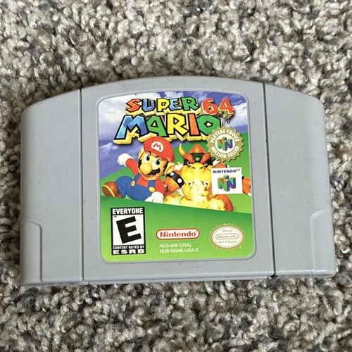 Nintendo Super Mario 64 Nintendo 64 Player's Choice Platformer NTSC-U/C