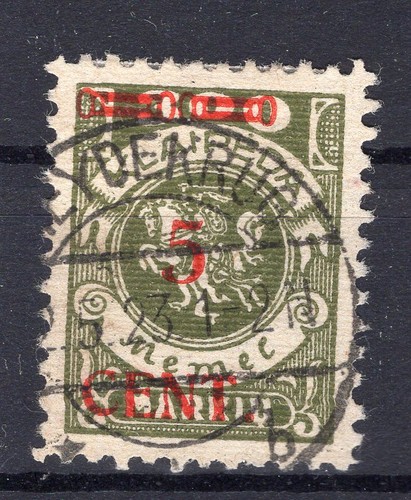 Memel 174Ie Impeccable Stamped BPP (81675