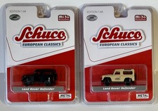 Schuco 1/64 Land Rover Defender (Lot of 2)