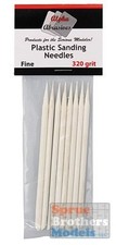 APA0403 Alpha Abrasives Plastic Sanding Needles - Fine 320 grit