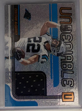 Christian McCaffrey Undeniable U Game-Used Jersey #UN-CM — 2019 Panini