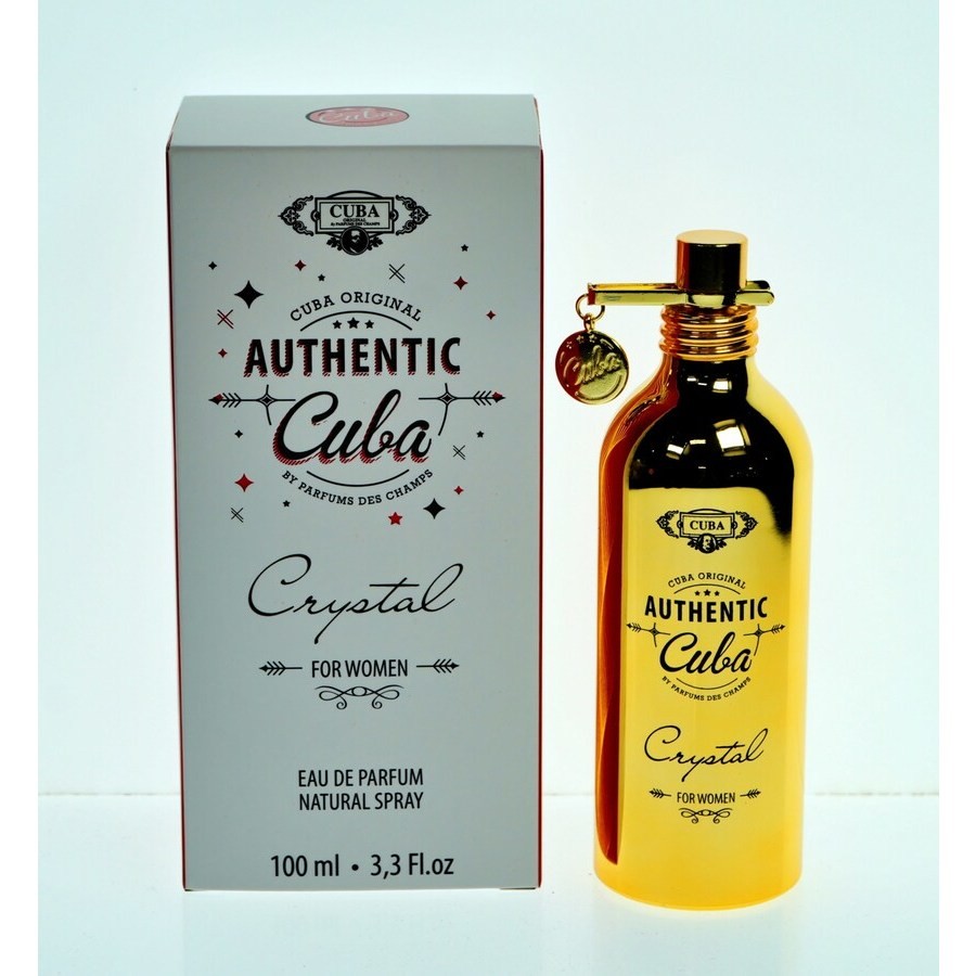 Cuba Ladies Authentic Crystal EDP Spray 33 oz Fragrances 5425039222837 6390₽