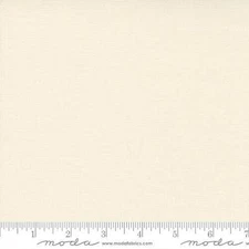 Moda BELLA SOLIDS Ivory  9900 60 Quilt Fabric By The Yard