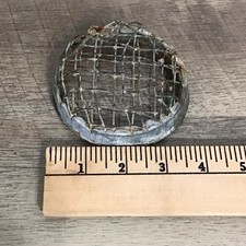 Vintage Wire Cage Metal Flower Frog  ISSUES READ