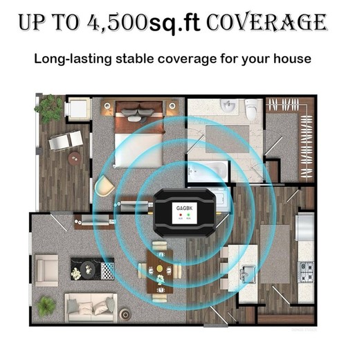 2024 Latest AT&T Cell Phone Signal Booster 5G 4G LTE - FAST SHIPPING! - Photo 7 sur 11