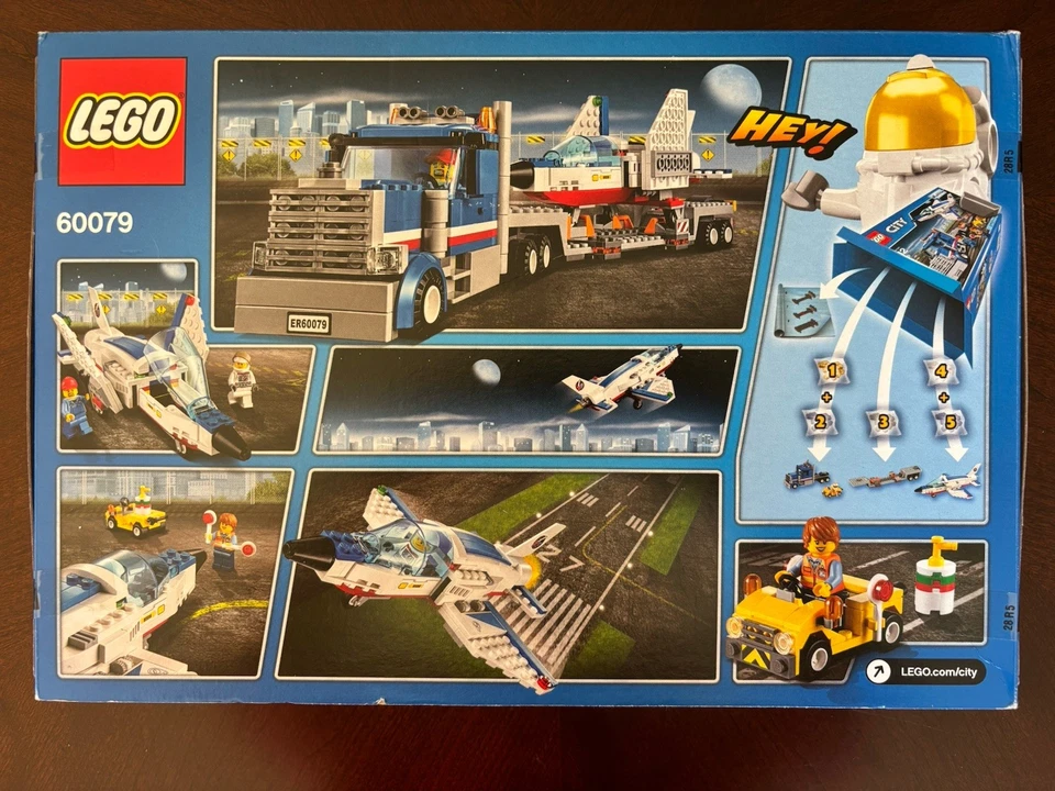 LEGO CITY: Training Jet Transporter (60079) New & Factory Sealed - Image 2 of 4