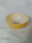 Fire-King Oven Ware Yellow Mixing Bowl Anchor Hocking Vintage Milk Glass USA