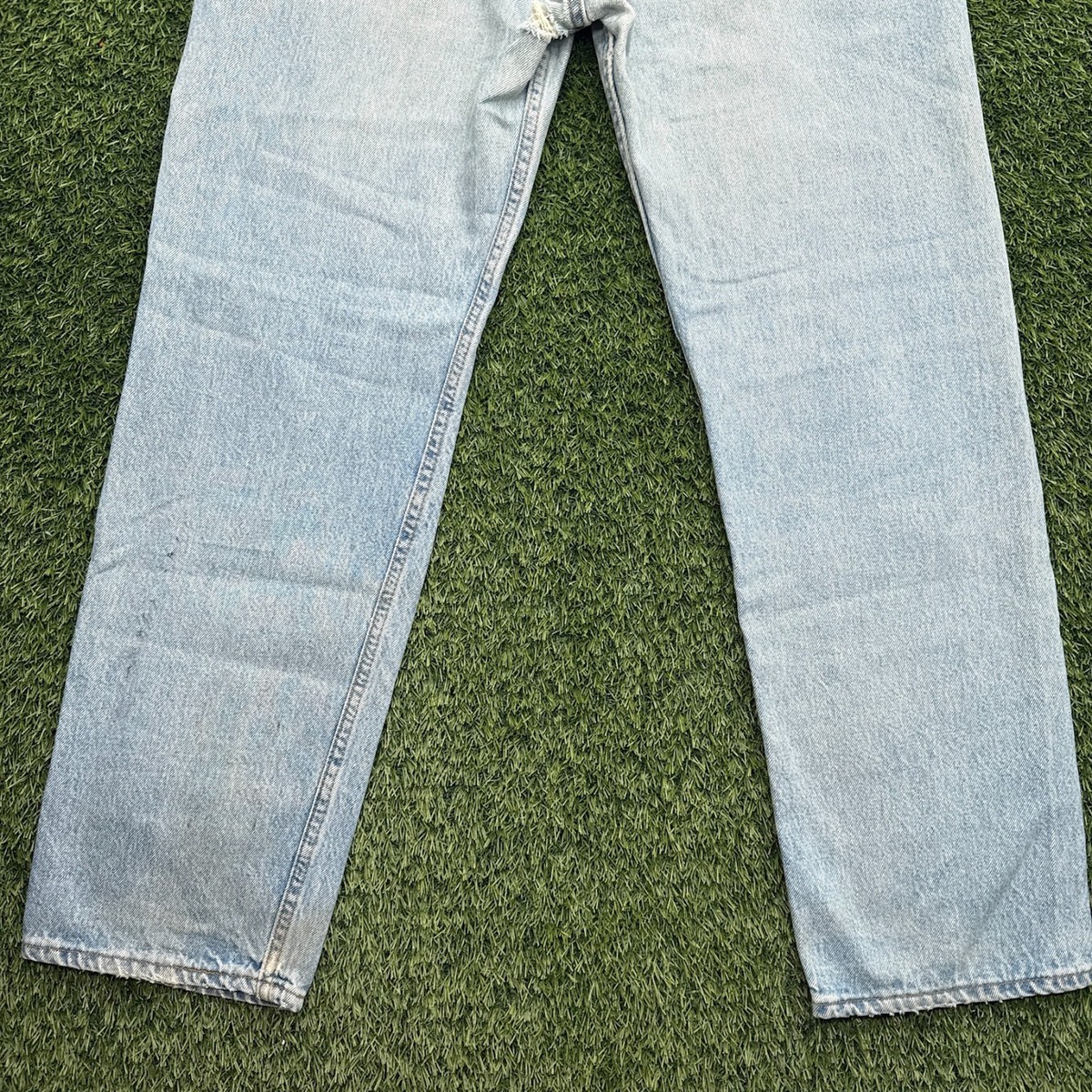 Vintage 90s Levis 501 Jeans Mens 34x30 (Fits 32x30) Light Wash