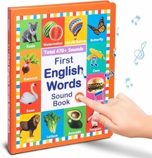 2025 New My First English Words Sound Book To...