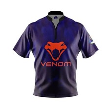 Custom Name - Motiv Venom Shock Purple Bowling Jersey Size S-5XL