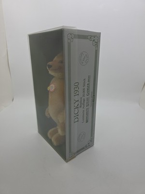 Steiff Dicky Bear 1930 Replica COA Le 0172/32 Vintage 1985 Blonde