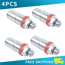 4PCS Hydraulic Female Quick Release Coupling For John Deere 6400 6420 6800 7430 