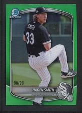 2025 HAGEN SMITH 90/99 TOPPS CHROME PROSPECTS GREEN