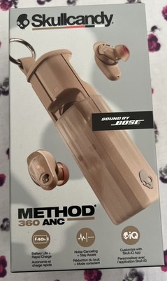 Skullcandy Method 360 ANC Wireless Earbuds, Sound by Bose, Bluetooth Kopfhörer