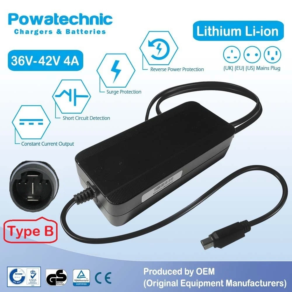 Top Charger Adaptador De Alimentación 36V Para Moto Eléctrica RCB R9X | Cargador Para Batería De Moto Infantil | Certificado CE/ROHS | Envío Desde Francia