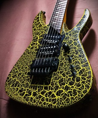 RARE Tokai Vivian Campbell VC-75 Yellow Crackle Non-Catalog Finish