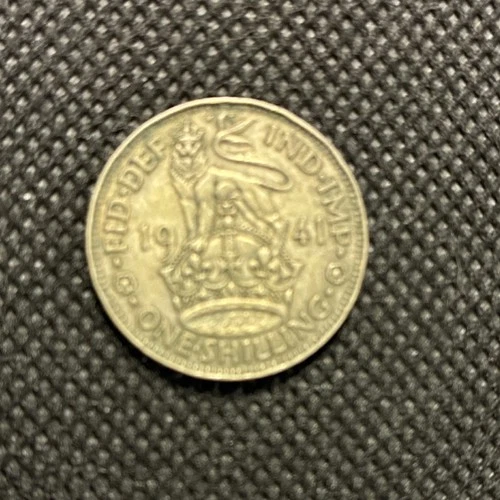 Photo of a 1941 George VI Shilling from an eBay listing that sold on Jul 15, 2026