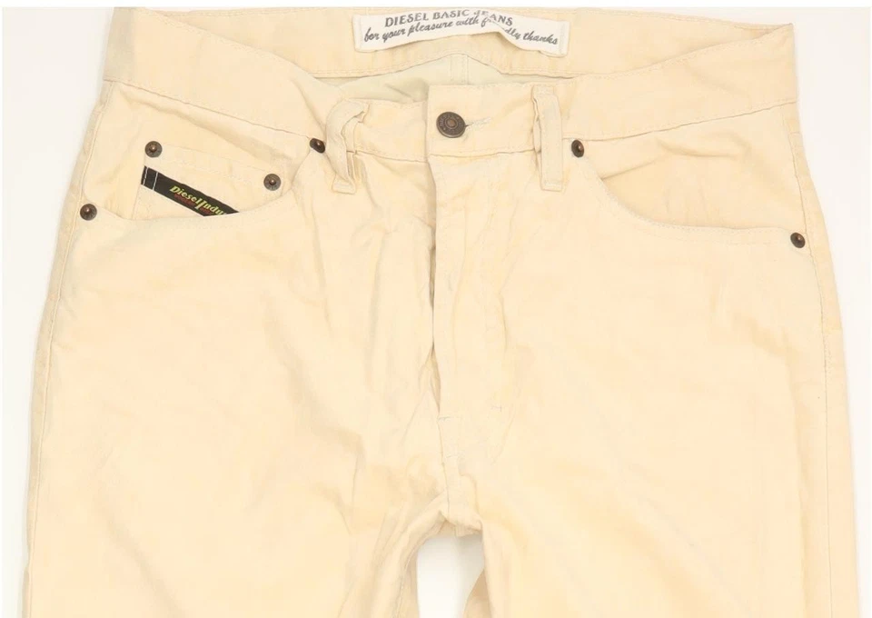 Diesel Keetar  Homme Beige Straight Regular  Jeans W30 L30 (91505) - Photo 3/4
