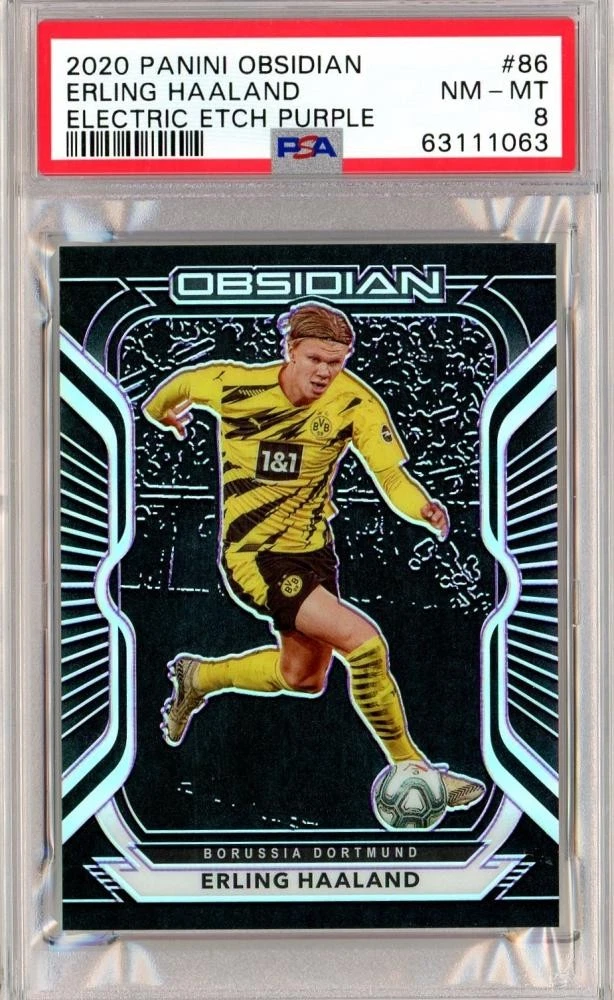 Panini Obsidian HAALAND ハーランド 世界199枚限定 2020-21 Panini Obsidian Erling Haaland #86 for sale | eBay