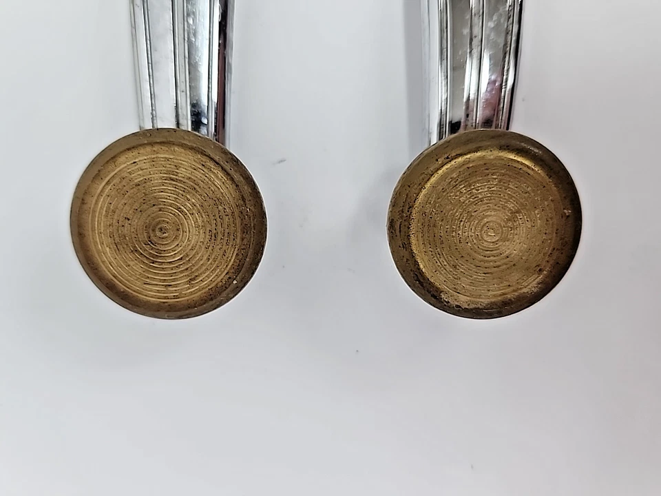 Juego de 2 manivelas de manivela de ventana interior OEM GM 9715291 1968-77 Chevy/Buick (663) Foto 3 de 4