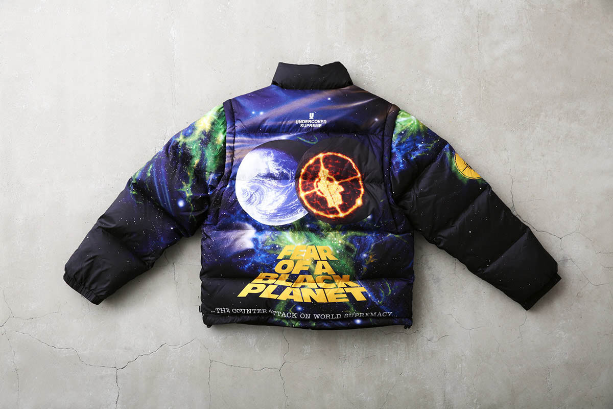 SUPREME x UNDERCOVER x Public Enemy Puffer Jacket Sz S Small SUPREME x UNDERCOVER x Public Enemy Puffer Jacket Sz S Small