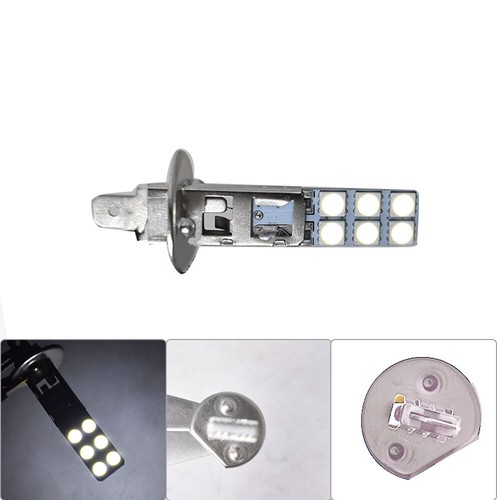 Kit de faros LED súper brillantes 4X H1 6000K bombillas DRL antiniebla blancas - Imagen 2 de 7