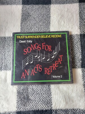 Songs For An Acts Retreat Vol 2 By David Eddy (CD 2013) Factory Sealed Brand New