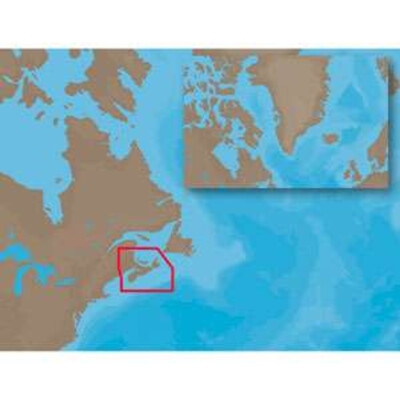 C-MAP NA-C205 NT+ C-Card Electronic Chart Map Fundy Nova Scotia Pei Cape Breton