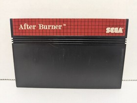 After Burner (Sega Master System, 1988) W/ Manual Authentic Tested Working