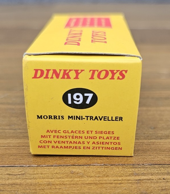 DINKY TOYS 197 MORRIS MINI-TRAVELLER ATLAS GROUP 2013 - BOXED MINT