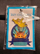 Disney D23 Expo 2011 Lion King Simba Pumbaa T...
