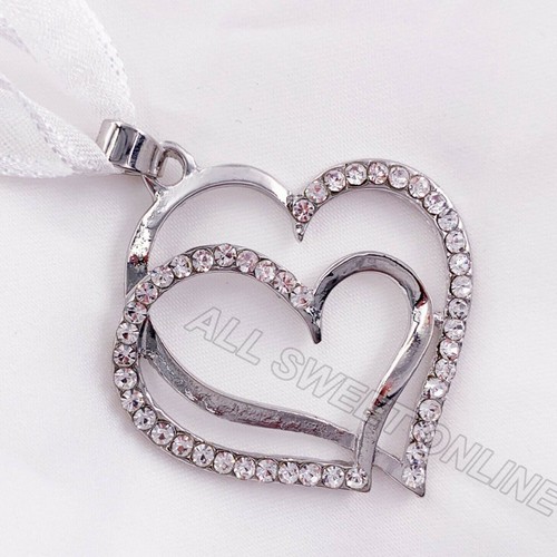 Wedding Bridal Good Luck Charm Silver Gold Diamante Wedding Horseshoe Keepsake - Picture 72 of 127