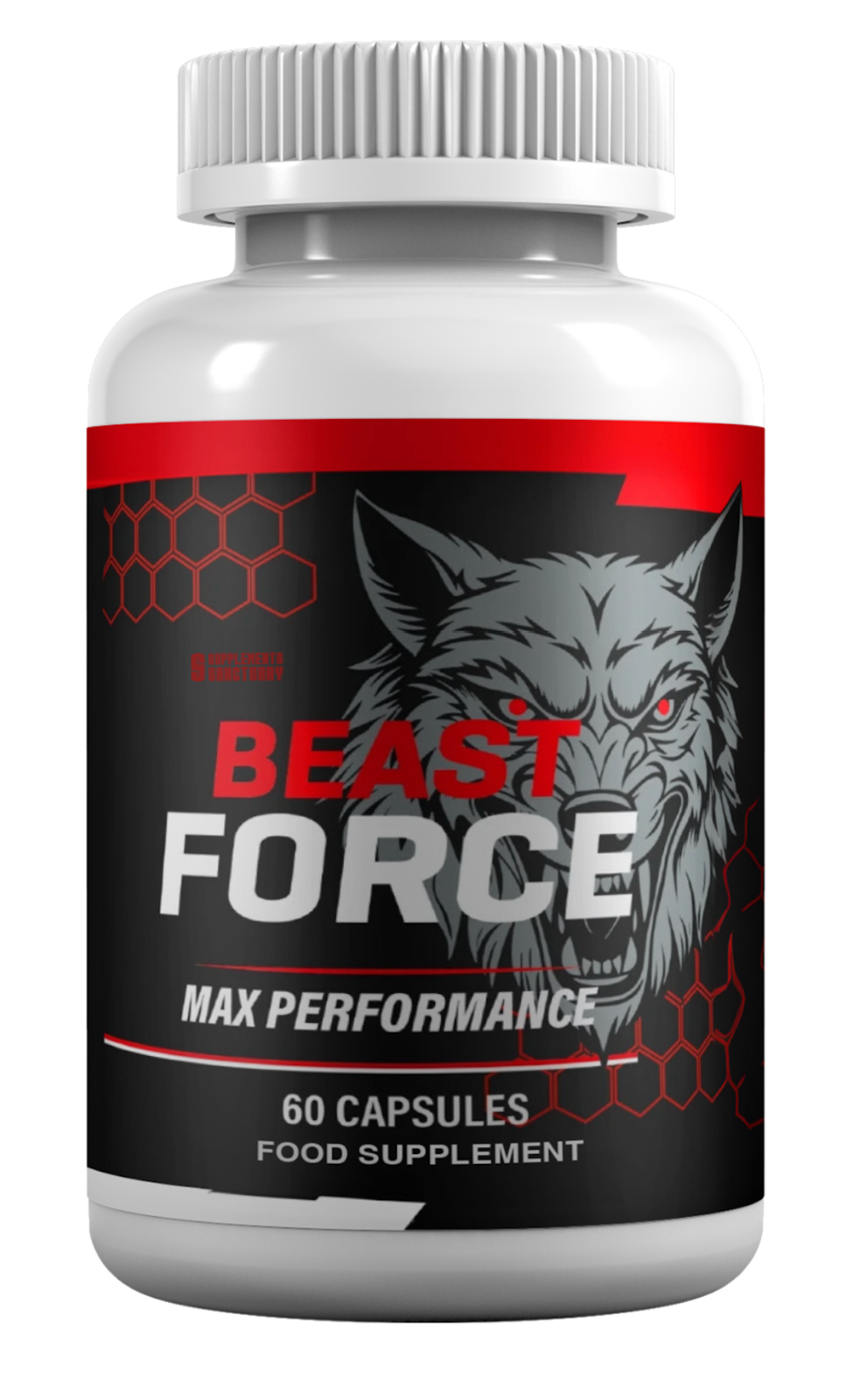 BeastForce- 60 Capsules , Natural , Vegan, Vegetarian , Gluten Free- Beast Force