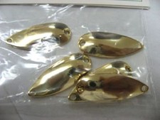 FOREST MIU Blade Gold 5pcs Trout Spoon