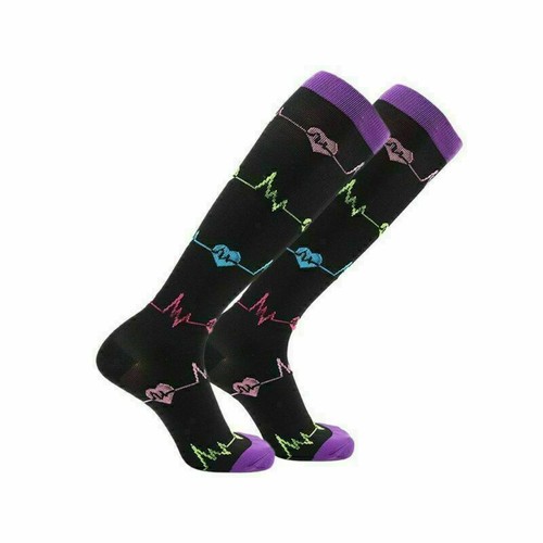 Compression Socks Stockings Womens Mens Knee High Medical 20-30 S/M-L/XL - Picture 16 of 37