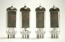 4X NOS RCA Tetrode Beam Power Tubes / 12AB5 -- KT1
