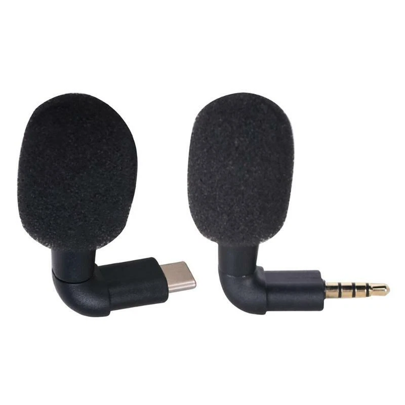 Noise Cancelling Mic Professional Microphone Type C 3.5mm Mini Mobile Phone Mic