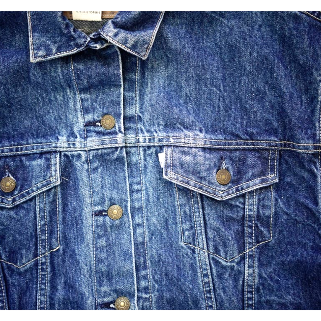 Vintage 90s Levi's Silver Tab Denim Jean Jacket Men's Small