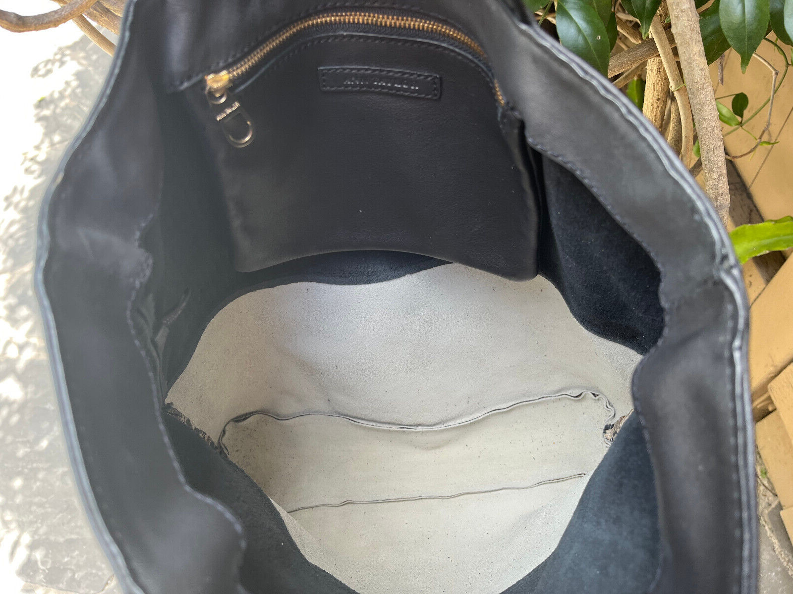 ANN TAYLOR  Black Soft Leather & Python Snake Pri… - image 9