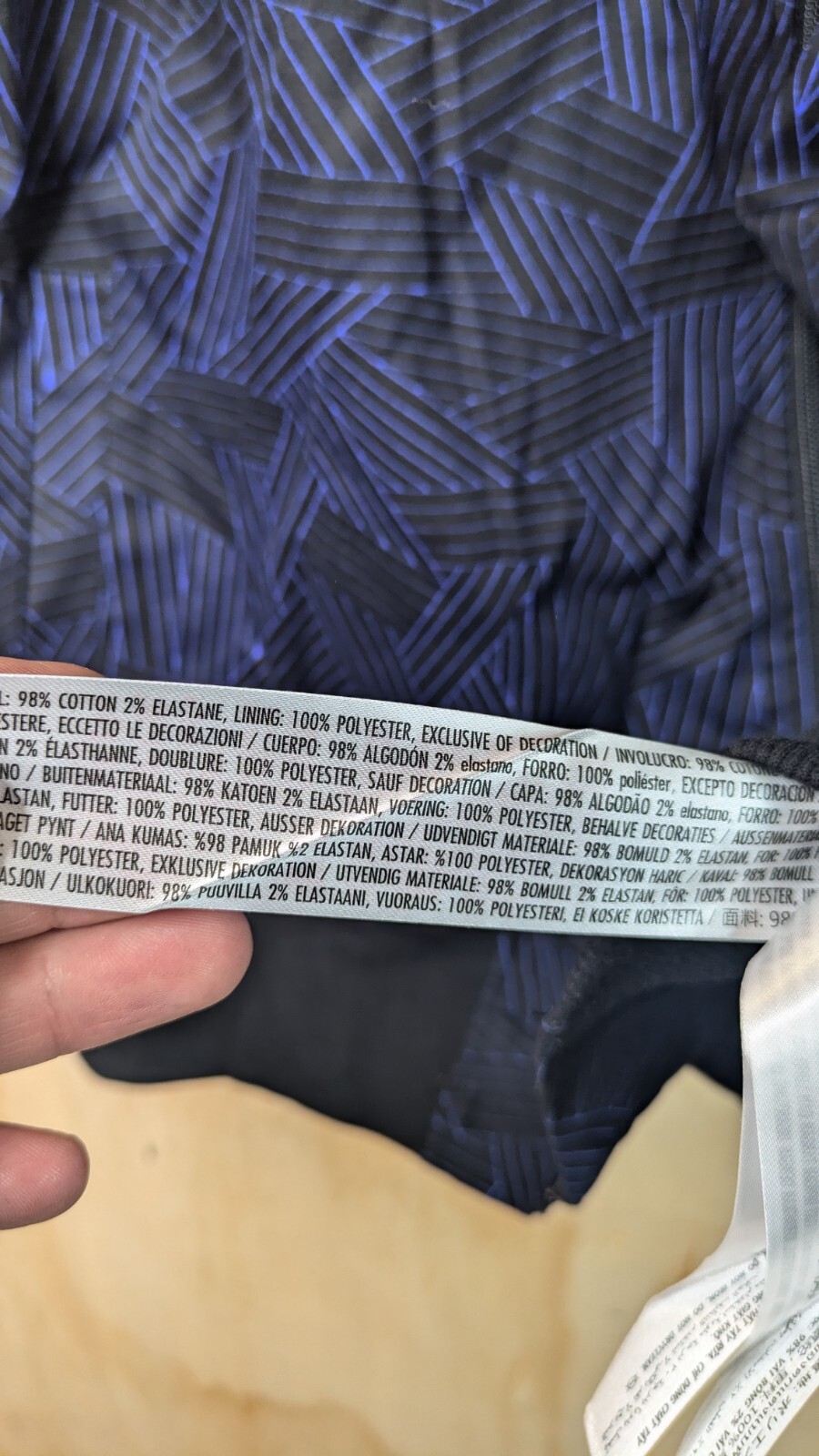 Disney Store Marvel Black Panther Jacket Unisex Medium Blue World of Wakanda Zip thumbnail 14