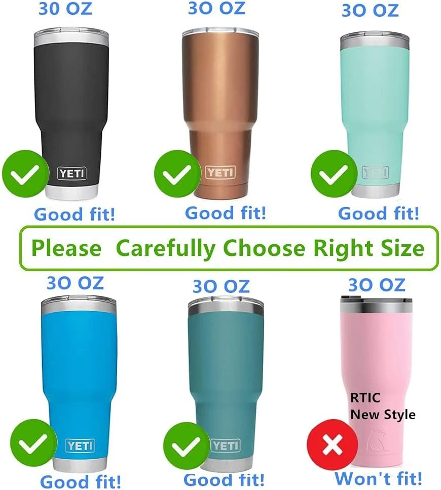 Tumbler Lids Spillproof 30 Oz,2 Replacement Lids for 30 Oz Stainless Steel Tu...