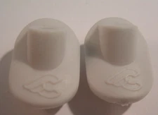 Cinelli White Frame/Handlebar Housing Guides NEW / NOS Vintage- One Pair++