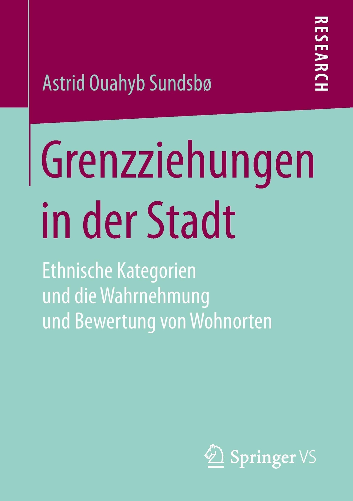 Thumbnail - Grenzziehungen In Der Stadt Astrid Ouahyb Sundsboe Taschenbuch