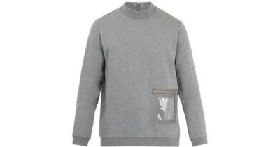 OAMC Window Crewneck Size XXL Grey Heather BB
